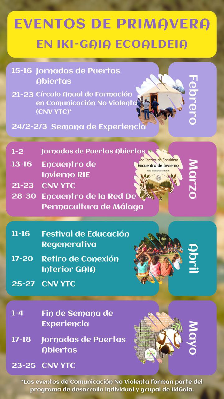Eventos de primavera Iki&nbsp;Gaia
